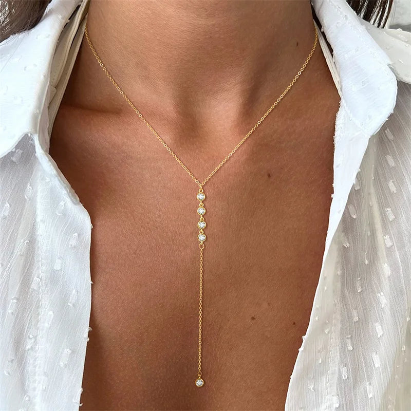Boho metal body chain bikini jewelry for women - close-up detail | Veloria