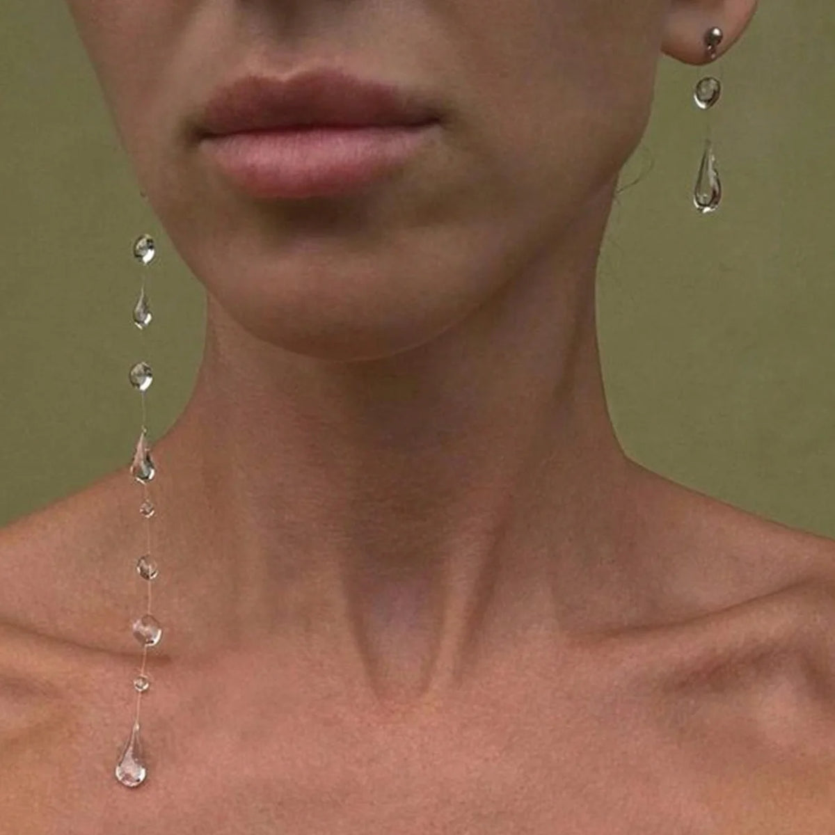 Dewdrop Tassel Earrings - handmade style detail | Veloria
