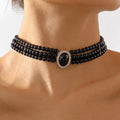 Bridal Pearl Necklace Set - elegant evening look | Veloria