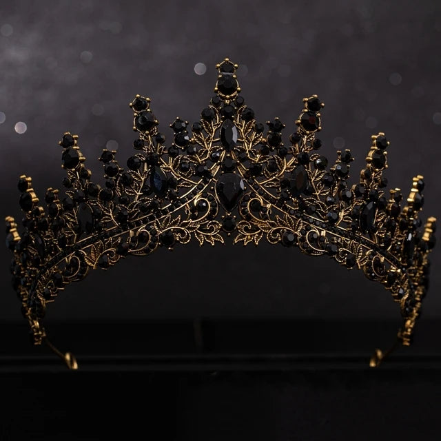 Bridal Tiara Set - side view tiara | Veloria