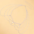Vintage Pearl Tassel Chain Belt - retro outfit styling | Veloria