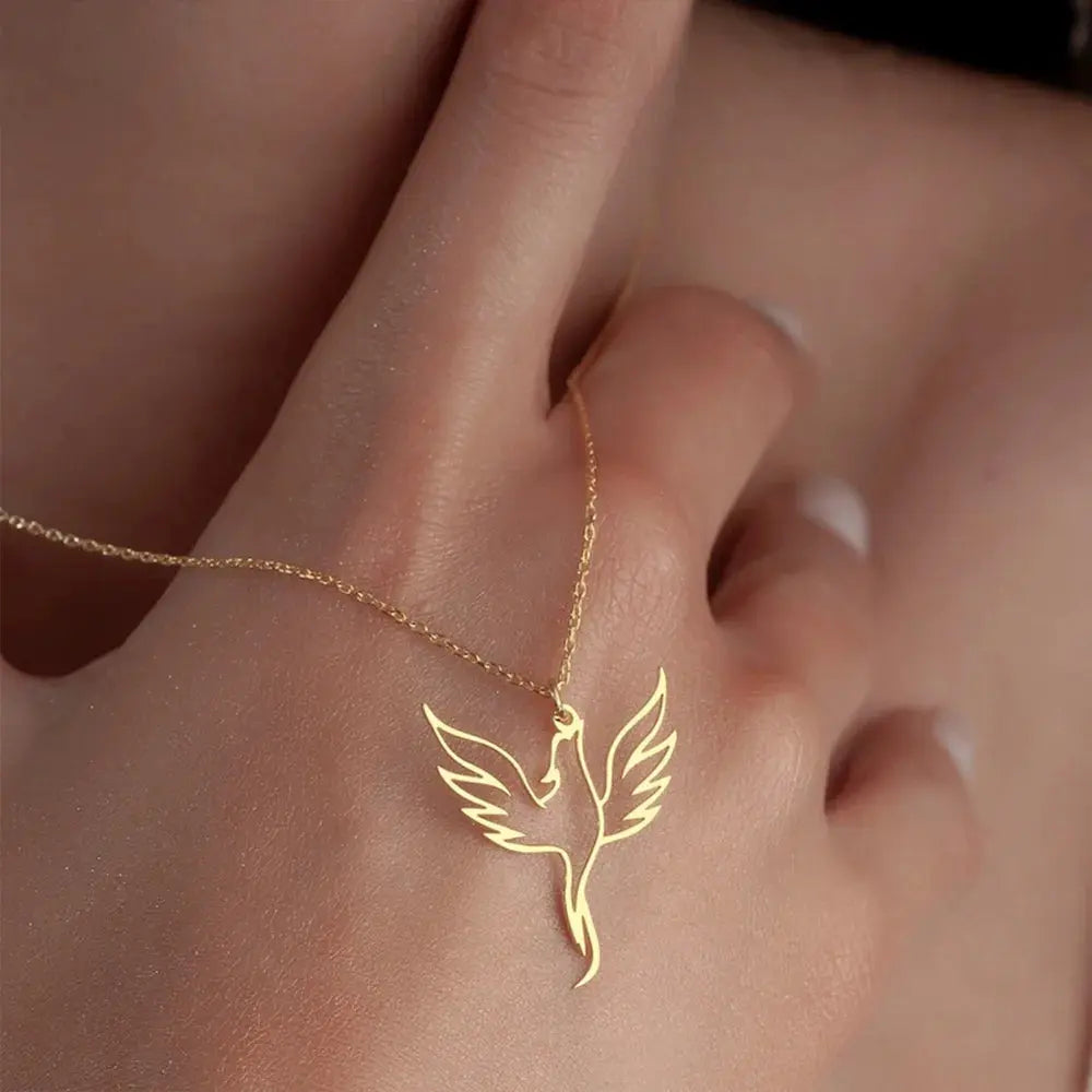 Phoenix Necklace - neckline styling | Veloria