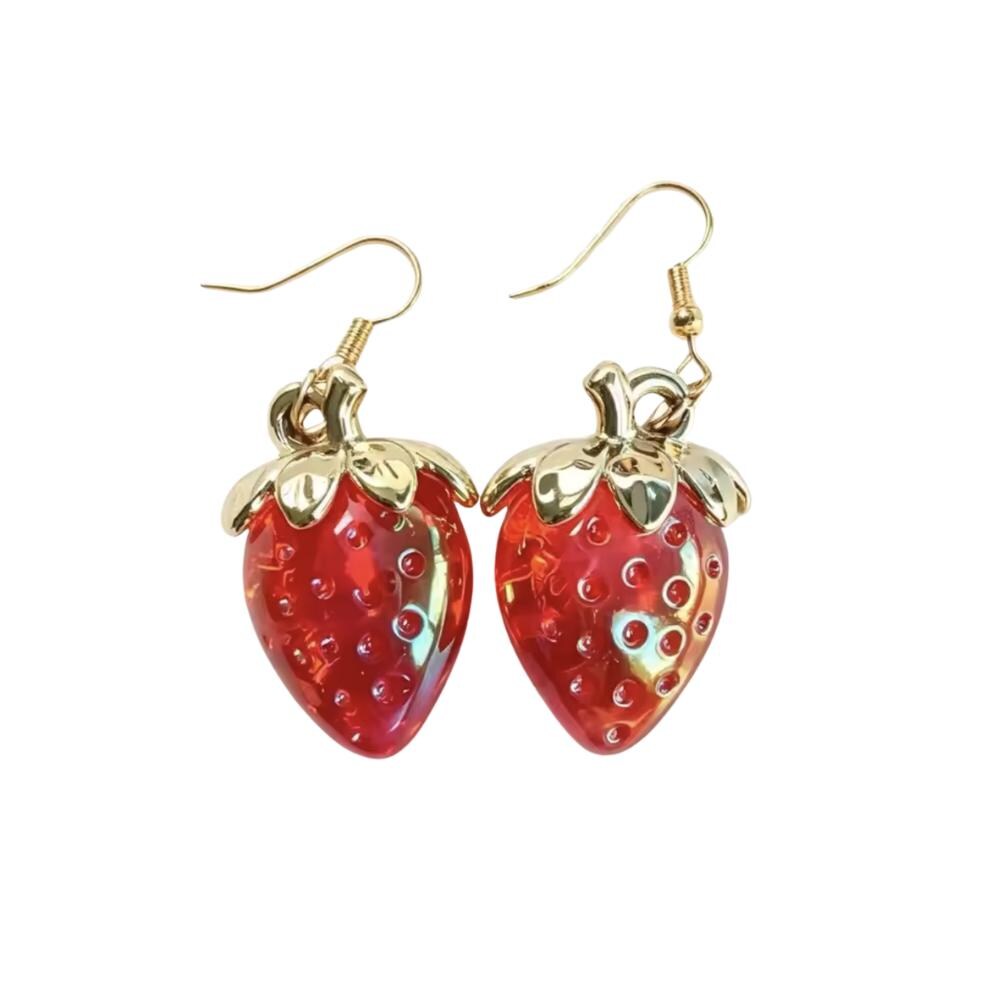 Floral dangle earrings - a bridesmaid and birthday gift for her